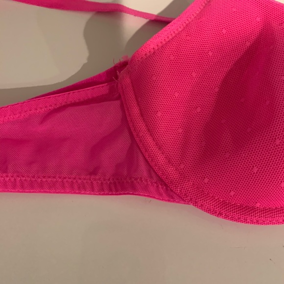 EUC Xhilaration bra hot pink Sz 32A fab cond - Picture 5 of 8